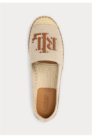 Cameryn Logo-Espadrilles-Flat-Crs Dye Cnv/Smthclf LAUREN RALPH LAUREN | Espadrillas | 802P09065002
